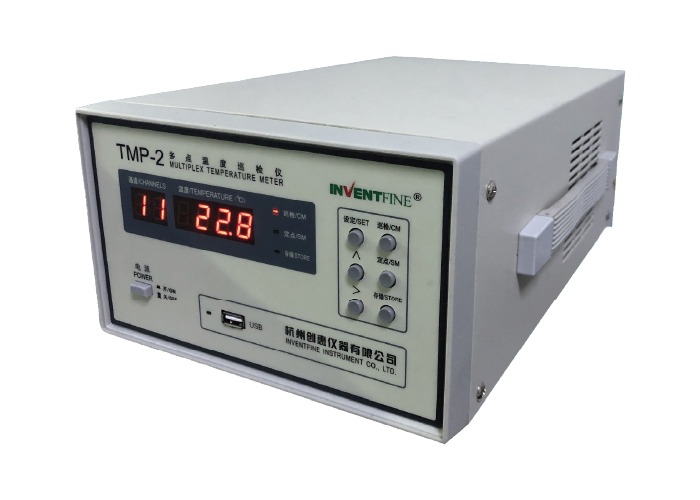 Multi-point temperature inspection instrument